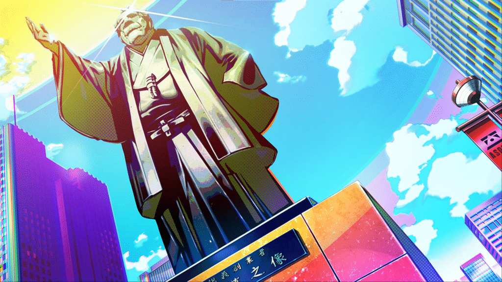 多娜多娜 遊戲場景 高樓城市外觀（多娜多娜 游戏场景 高楼城市外观）