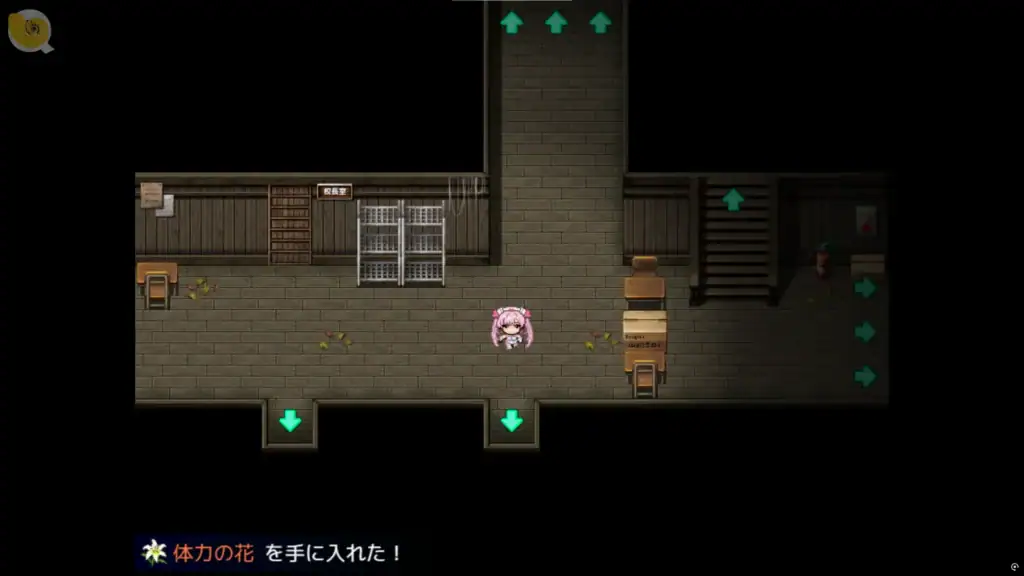 光凛天使ツインクルハート學校探索場景，封閉走廊內部地圖｜光凛天使ツインクルハート学校探索场景，封闭走廊内部地图｜光凛天使ツインクルハートの学校探索シーン、廊下の内部マップ