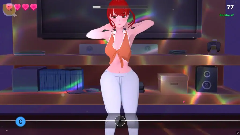 Date Banger 家中熱舞互動 遊戲節奏模式｜Date Banger 家中热舞互动 游戏节奏模式｜デートバンガー 室内ダンス ゲームシーン