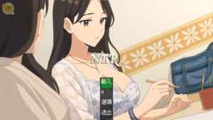 NTR 遊戲購買連結圖，附帶官方標誌與購買按鈕｜NTR 游戏购买链接图，附带官方标志与购买按钮｜『NTR』購入リンク画像、公式ロゴと購入ボタン付き