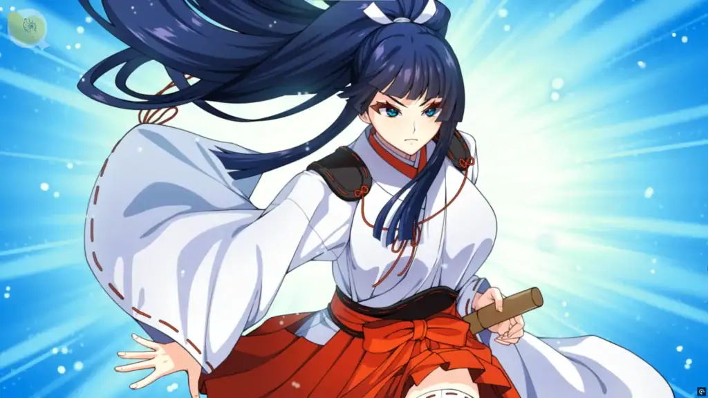 達人退魔師は触手妖魔なんかに屈しない 主角桐生一華 巫女服拔刀 動作立繪｜达人退魔师不会屈服于触手妖魔 主角桐生一华 巫女服拔刀 动作立绘｜達人退魔師は触手妖魔なんかに屈しない 主人公 桐生一華 巫女服で刀を構える立ち絵