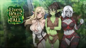Elven Holes Must Fall 購買連結圖，點擊圖片前往Steam與DLsite商店頁面｜Elven Holes Must Fall 购买链接图，点击图片前往Steam与DLsite商店页面｜Elven Holes Must Fall 購入リンク画像、クリックでSteamやDLsiteのストアページへ