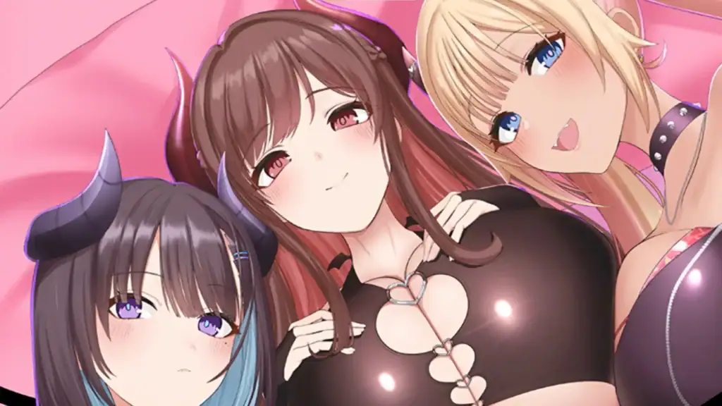 サキュバスファミリー 三位女主角特寫CG｜サキュバスファミリー 三位女主角特写CG｜『サキュバスファミリー』三人ヒロイン特写CG