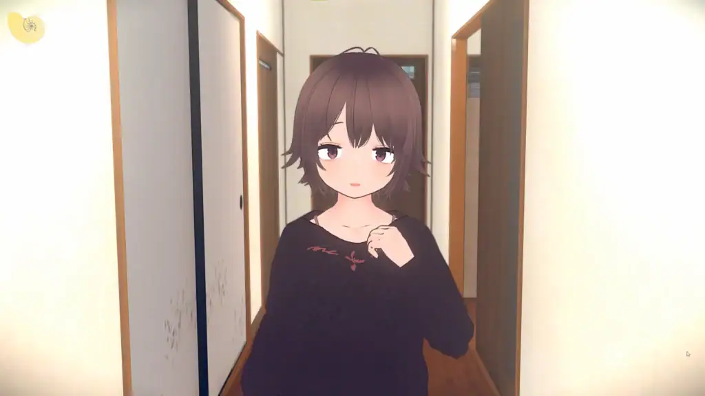 主角與多年未見的成年乾女兒重逢場景，展現溫柔對話氛圍｜主角与多年未见的成年干女儿重逢场景，展现温柔对话氛围｜主人公と久しぶりに再会した成人の義理の娘。穏やかな会話シーンを描く。