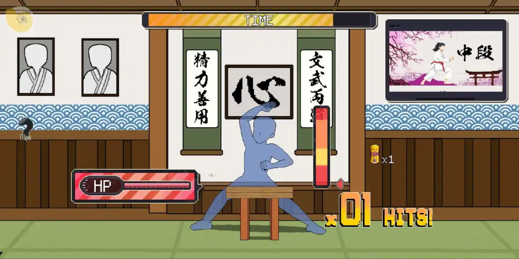 清潔工傳說 精煉武術 道館訓練畫面|清洁工传说 精炼武术 道馆训练画面|クリーナー伝説 武術修練のシーン 清潔工傳說 精煉武術畫面 主角在道館訓練對抗混混|清洁工传说 精炼武术画面 主角在道馆训练对抗混混|クリーナー伝説 武術の修練シーン 道場で不良に備える主人公