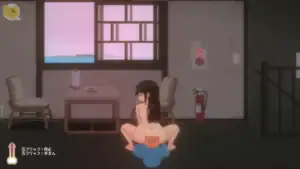 妹妹在室內房間以騎乘位與主角互動的像素畫面｜妹妹在室内房间以骑乘位与主角互动的像素画面｜室内で妹キャラが騎乗位で主人公と向き合うピクセルシーン｜Pixel scene of the younger sister riding on top of the protagonist indoors