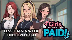 《Girls, I just want to get paid!》購買連結按鈕圖片，用於跳轉至商店頁面｜《Girls, I just want to get paid!》购买连结按钮图片，用于跳转至商店页面｜《Girls, I just want to get paid!》購入リンク用ボタン画像｜Purchase link button image for “Girls, I just want to get paid!” leading to the store page