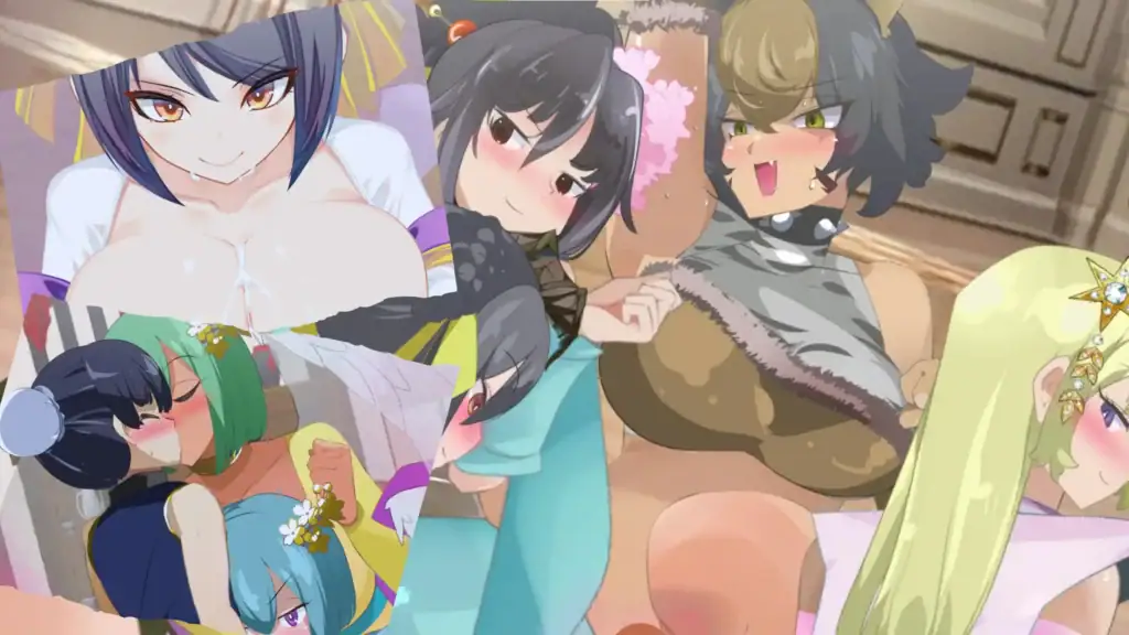 女角群 CG 拼貼｜女角群 CG 拼贴｜女キャラのCGコラージュ｜Female characters CG collage