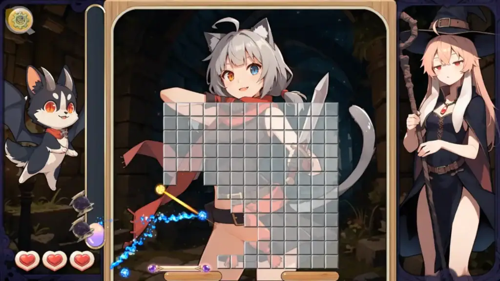 水球分身|水球分身|水球分身|Water Ball Clone 多球分身效果的遊戲畫面,中央女角被馬賽克遮罩,四周有多顆水球彈跳|多球分身效果的游戏画面,中央女角被马赛克遮罩,四周有多颗水球弹跳|水球の分裂効果で複数のボールが跳ねるゲーム画面、中央の女キャラはモザイク処理|Gameplay scene showing multi-ball “water clone” effect with multiple bouncing balls and a mosaicked female character.