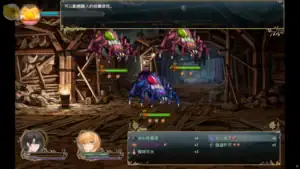 玩家角色對怪物進行回合制戰鬥的畫面｜玩家角色对怪物进行回合制战斗的画面｜プレイヤーがモンスターとターン制バトルを行う場面｜Turn-based combat between player characters and monsters