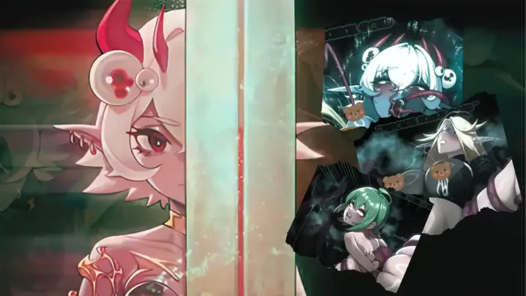 MazeCave II～肛門的逆襲 精選主視覺圖，黑暗地城世界觀與多張事件CG拼貼呈現｜MazeCave II～肛门的逆袭 精选主视觉图，黑暗地城世界观与多张事件CG拼贴呈现｜MazeCave II ～肛門の逆襲 キービジュアル、ダークダンジョン世界観とイベントCGのコラージュ｜MazeCave II featured visual, dark dungeon atmosphere and event CG collage