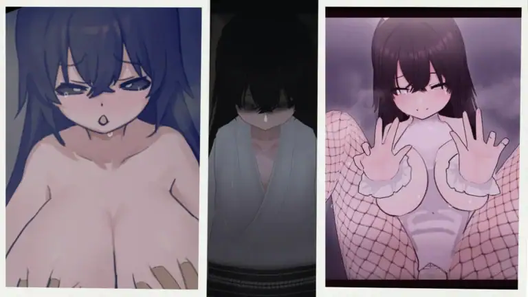 《啊！幽靈！》精選插畫圖，呈現女幽靈在不同情緒狀態下的表情與互動氛圍｜《啊！幽灵！》精选插画图，呈现女幽灵在不同情绪状态下的表情与互动氛围｜「あ、幽霊」厳選イラストで描かれる女幽霊の感情変化｜Featured illustration of the ghost showing different emotional states in A, Ghost