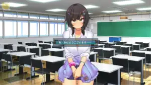 おなクラ メイドライフ 班上辣妹學生造型｜おなクラ メイドライフ 班上辣妹学生造型｜おなクラ メイドライフ クラスのギャル 学生シーン｜Onakura Maid Life gyaru classmate student scene