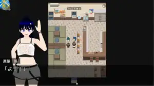 雨のバケモノ 劇情畫面，一家四口在室內共同生活的日常場景｜雨のバケモノ 剧情画面，一家四口在室内共同生活的日常场景｜雨のバケモノ ストーリー画面 家の中で四人が暮らす日常シーン｜Rain Monster story scene, a family of four living together indoors