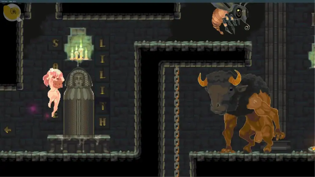 《LEWD GOD ~淫神的捧げもの~》地下迷宮存檔點|《LEWD GOD ~淫神的捧げもの~》地下迷宫存档点|『LEWD GOD ~淫神の捧げもの~』セーブポイント|LEWD GOD Save Point LEWD GOD 淫神的捧げもの 遊戲畫面,地下迷宮中的存檔點裝置|LEWD GOD 淫神的捧げもの 游戏画面,地下迷宫中的存档点装置|LEWD GOD 淫神の捧げもの セーブポイントの演出装置|LEWD GOD save point device gameplay