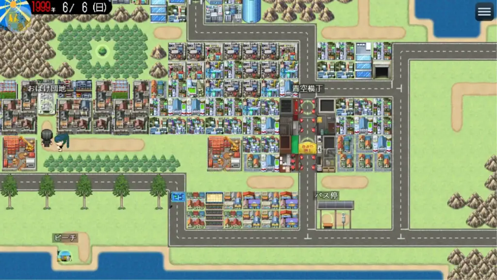 雨のバケモノ 大地圖畫面，不同區域路線與探索配置｜雨のバケモノ 大地图画面，不同区域路线与探索配置｜雨のバケモノ ワールドマップ 探索ルート表示｜Rain Monster world map exploration