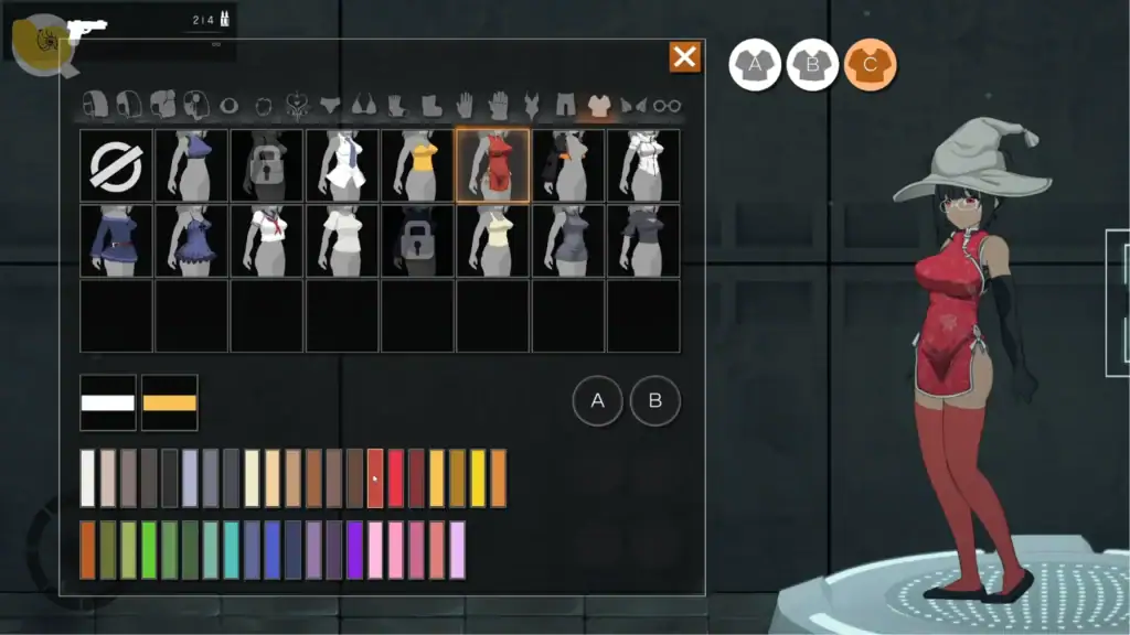 CelSector 紙娃娃換裝系統 角色造型調整｜CelSector 纸娃娃换装系统 角色造型调整｜CelSector 着せ替えシステム キャラ編集｜CelSector paper doll outfit customization