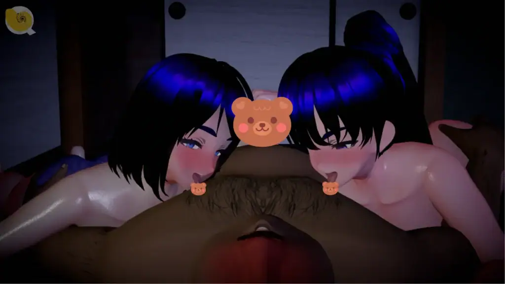 雨のバケモノ 奧運CG，母女雙人3D溫泉場景｜雨のバケモノ 奥运CG，母女双人3D温泉场景｜雨のバケモノ 3DオリンピックCG 母娘温泉シーン｜Rain Monster 3D CG mother and daughter hot spring scene