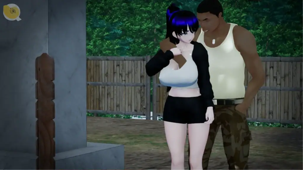 雨のバケモノ 奧運CG場景，戶外環境中的角色3D互動畫面｜雨のバケモノ 奥运CG场景，户外环境中的角色3D互动画面｜雨のバケモノ 3DオリンピックCG 屋外キャラクターシーン｜Rain Monster 3D CG outdoor character interaction scene