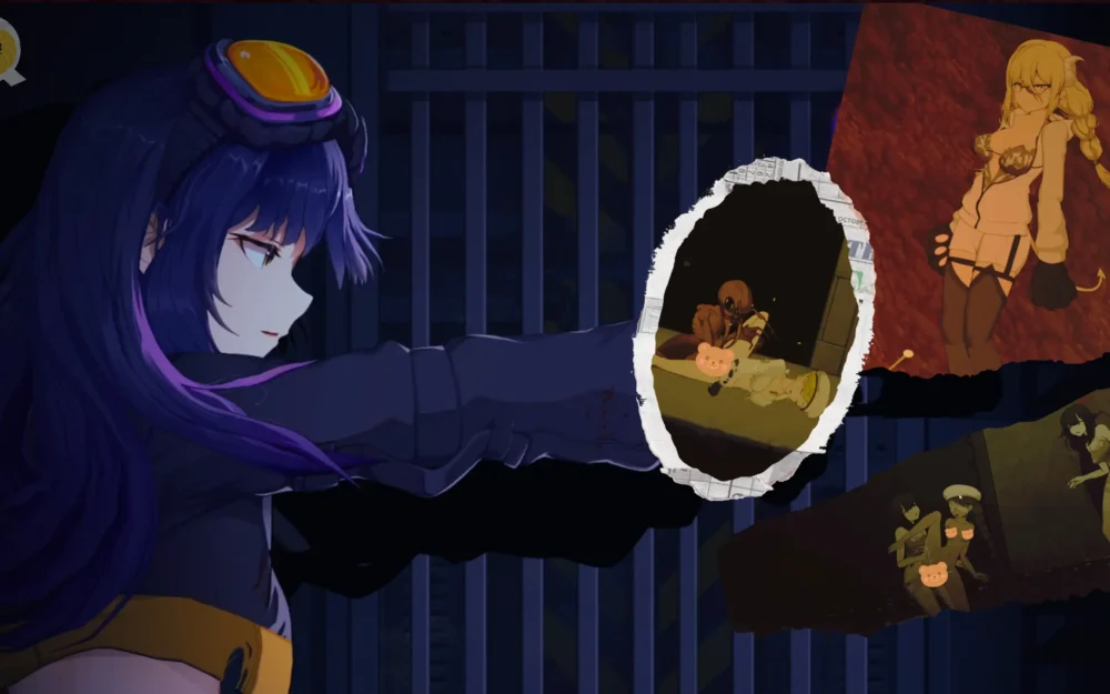 《 CelSector 》倖存的女孩在崩毀的研究機構裡面，逃離性慾實驗怪物的追擊~