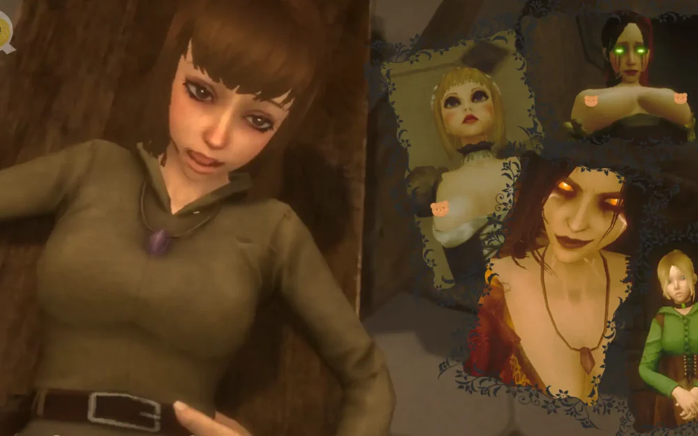 《 Sin Spire 罪惡尖塔 》What?~真的可以用色色來對抗恐懼嗎~使用自身的祝福精氣淨化妖魔之道!