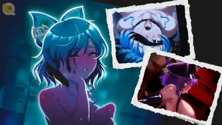 おしおき娘々R 精選主視覺動畫圖｜おしおき娘々R 精选主视觉动画图｜おしおき娘々R キービジュアルアニメ｜Oshioki Musume Musume R featured animation visual