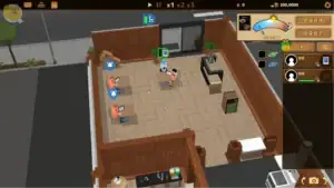 扶她★咖啡廳 遊戲玩法 咖啡廳初期經營與場地規劃畫面｜扶她★咖啡厅 游戏玩法 咖啡厅初期经营与场地规划画面｜フタナリ★カフェ ゲームプレイ 初期カフェ経営と店内レイアウト画面｜Futanari Coffee Shop early gameplay showing cafe layout and management