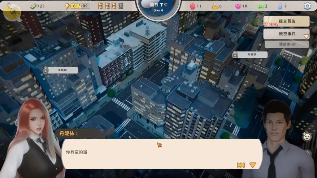 張偉和他不太好說的二三事2 一般支線劇情走向畫面｜张伟和他不太好说的二三事2 一般支线剧情走向画面｜張偉と彼の言いづらいあれこれ2 サブストーリー進行画面｜Zhang Wei and His Hard-to-Tell Stories 2 Side Story Flow