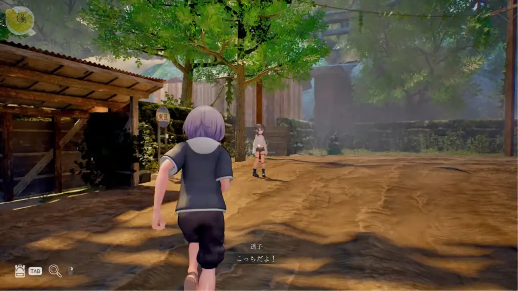 なつのうしろで村落環境3D探索場景自然光影表現｜なつのうしろで村落环境3D探索场景自然光影表现｜『なつのうしろで』村の探索シーンと自然な光影表現｜Natsu no Ushiro de village exploration scene with natural lighting and shadows