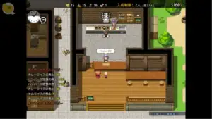 《流民娘と始める食堂繁盛記》餐廳營業中玩家在料理區製作餐點經營畫面 ｜ 《流民娘と始める食堂繁盛记》餐厅营业中玩家在料理区制作餐点经营画面 ｜ 『流民娘と始める食堂繁盛記』営業中調理担当プレイ画面 ｜ Restaurant Prosperity with Refugee Girls cooking gameplay during restaurant operation