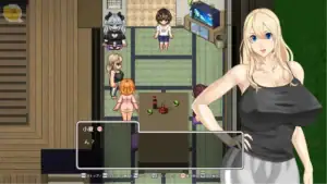 《おててつないで》女性角色立繪搭配室內劇情對話場景｜《おててつないで》女性角色立绘搭配室内剧情对话场景｜『おててつないで』女性キャラ立ち絵と室内会話シーン｜Otetetsunaide indoor story dialogue with female character portrait