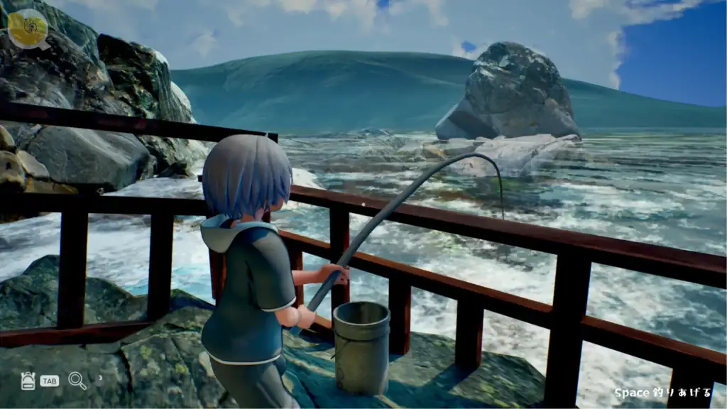 なつのうしろで海邊釣魚收集隱藏要素｜なつのうしろで海边钓鱼收集隐藏要素｜『なつのうしろで』釣り収集イベント｜Natsu no Ushiro de fishing collection gameplay
