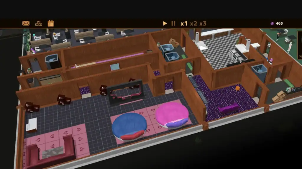 扶她★咖啡廳 Steam社群分享 高等級咖啡廳擴建畫面｜扶她★咖啡厅 Steam社区分享 高等级咖啡厅扩建画面｜フタナリ★カフェ Steamコミュニティ共有 高レベル店舗拡張画面｜Futanari Coffee Shop Steam community screenshot showing expanded cafe