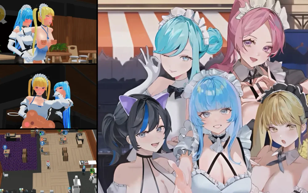 《 扶她★咖啡廳 》螺哥以為只是一般黃遊，竟然咖啡廳的經營模擬強到不太正常?