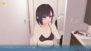 できる後輩アオイちゃん 更衣室誤闖被發現場景｜できる後輩アオイちゃん 着替えシーン遭遇イベント｜できる後輩アオイちゃん changing scene caught event｜できる後輩アオイちゃん 更衣被发现事件