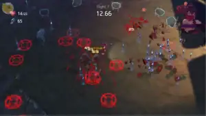 ラストスタンド～姦獄のリベレーター～戰鬥畫面 女角近戰對抗大量怪物｜ラストスタンド～姦獄のリベレーター～战斗画面 女角近战对抗大量怪物｜ラストスタンド～姦獄のリベレーター～ 戦闘シーン 近接攻撃で敵群と戦う場面｜Last Stand Liberator combat scene melee fighting against enemy swarm