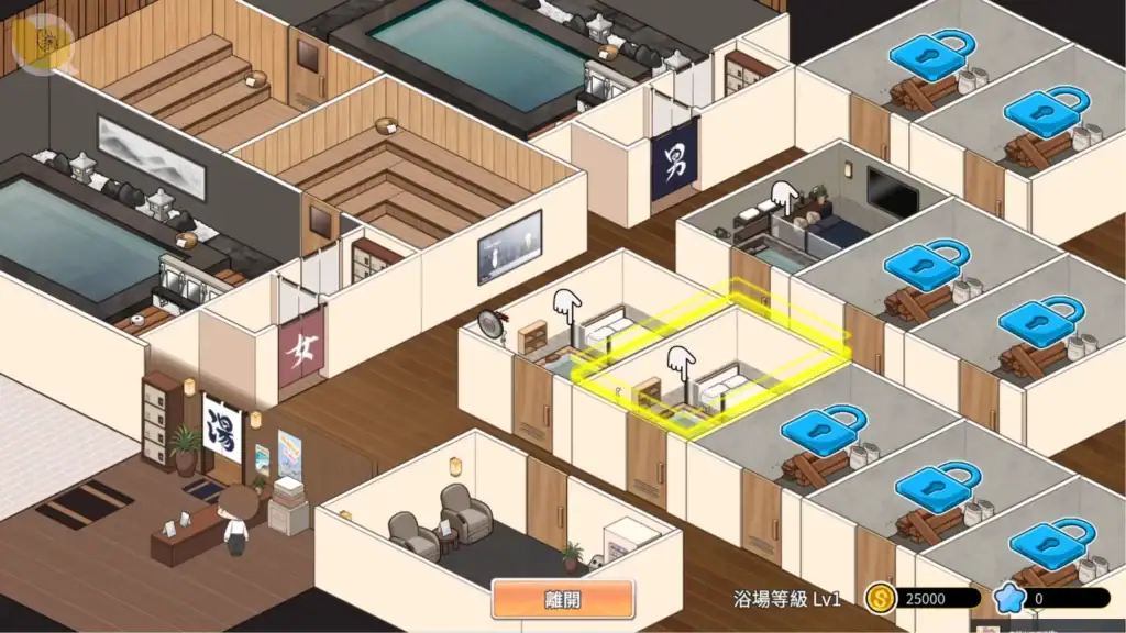 背德浴場 房間規劃|背德浴场 房间规划|背徳浴場 施設配置|Immoral Bathhouse Room Layout 背德浴場 浴場內部配置 單人包廂與公共空間規劃畫面|背德浴场 浴场内部配置 单人包厢与公共空间规划画面|背徳浴場 施設レイアウト 個室と共有スペース配置|Immoral Bathhouse room layout private rooms and facility planning