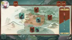 後宮綺夢裴棋對戰棋盤策略玩法介面畫面｜后宫绮梦裴棋对战棋盘策略玩法界面画面｜ハーレムファンタジー 裴棋ボード対戦システム画面｜Harem Fantasy Pei Chess board strategy gameplay screen