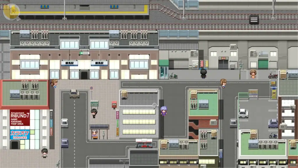 夜歩き2 城市地圖場景|夜步行2 城市地图场景|夜歩き2 都市マップシーン|Night Walk 2 city map scene 夜歩き2 城市與校園大型地圖場景|夜步行2 城市与校园大型地图场景|夜歩き2 都市と学園の広大なマップ|Night Walk 2 expanded city and school map