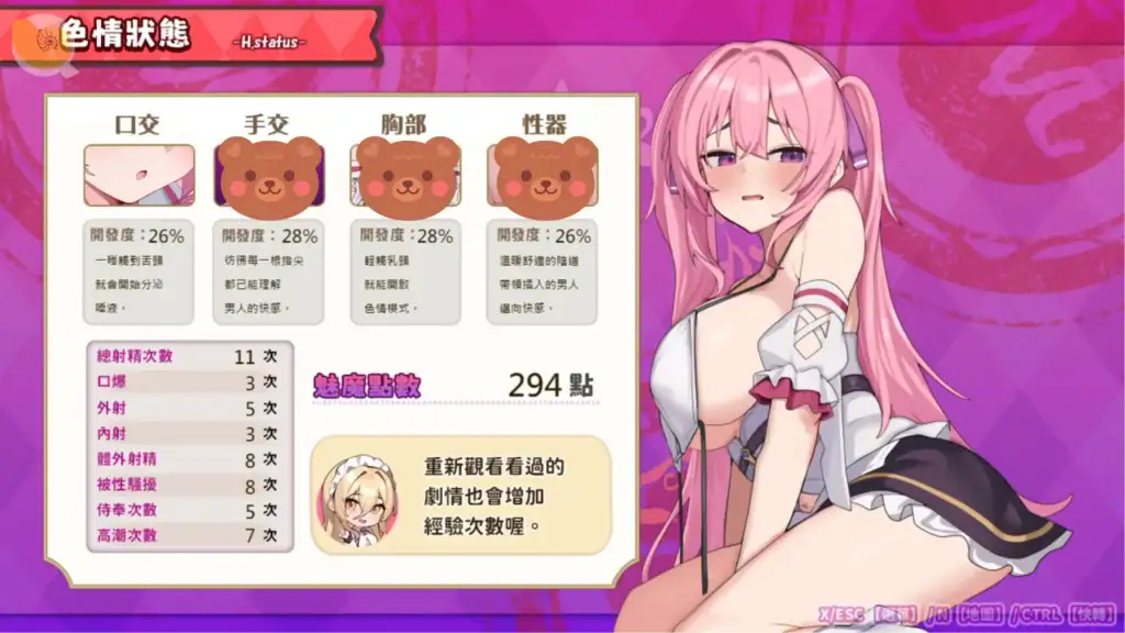 艾蕾娜的侍奉誘惑 女主角立繪變化與成長|艾蕾娜的侍奉誘惑 女主立绘变化与成长|エレナのご奉仕誘惑 ヒロイン成長とビジュアル変化|Elena Servitude Temptation heroine visual progression 艾蕾娜的侍奉誘惑 女主角立繪變化魅魔成長系統畫面|艾蕾娜的侍奉誘惑 女主立绘变化魅魔成长系统画面|エレナのご奉仕誘惑 ヒロイン立ち絵変化成長システム|Elena Servitude Temptation heroine sprite evolution system