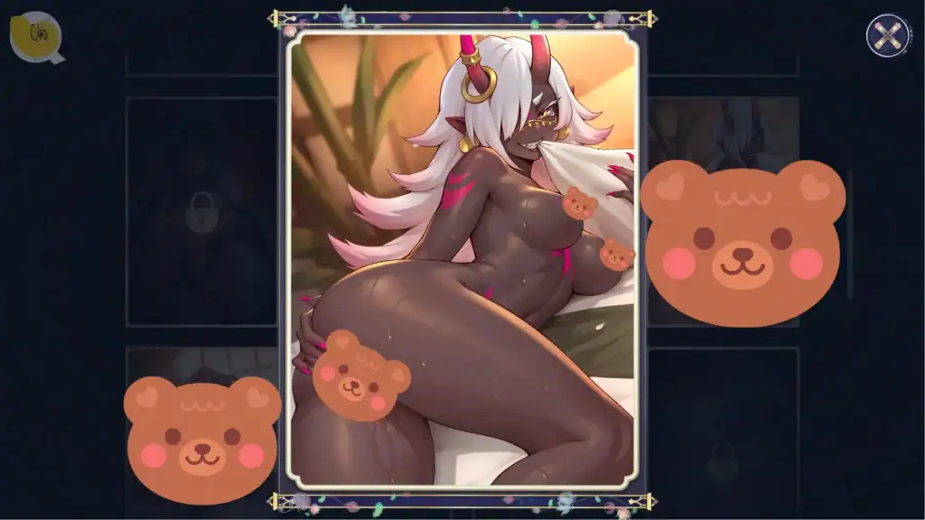 後宮綺夢福利CG角色動態姿勢展示場景畫面｜后宫绮梦福利CG角色动态姿势展示场景画面｜ハーレムファンタジー ボーナスCGキャラクター演出シーン｜Harem Fantasy bonus CG character dynamic pose scene