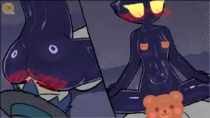 The Buried Pillars 黑洞武士BOSS戰動態CG畫面｜The Buried Pillars 黑洞武士BOSS战动态CG画面｜The Buried Pillars ブラックホール戦士BOSSのCG演出｜The Buried Pillars black hole warrior boss CG scene