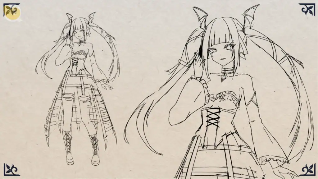 龍騎天下御龍者覺醒角色原畫草稿設計手稿展示｜龙骑天下御龙者觉醒角色原画草稿设计手稿展示｜龍騎天下御龍者覚醒キャラクターラフスケッチ原画｜Dragon Rider Awakening character sketch concept art
