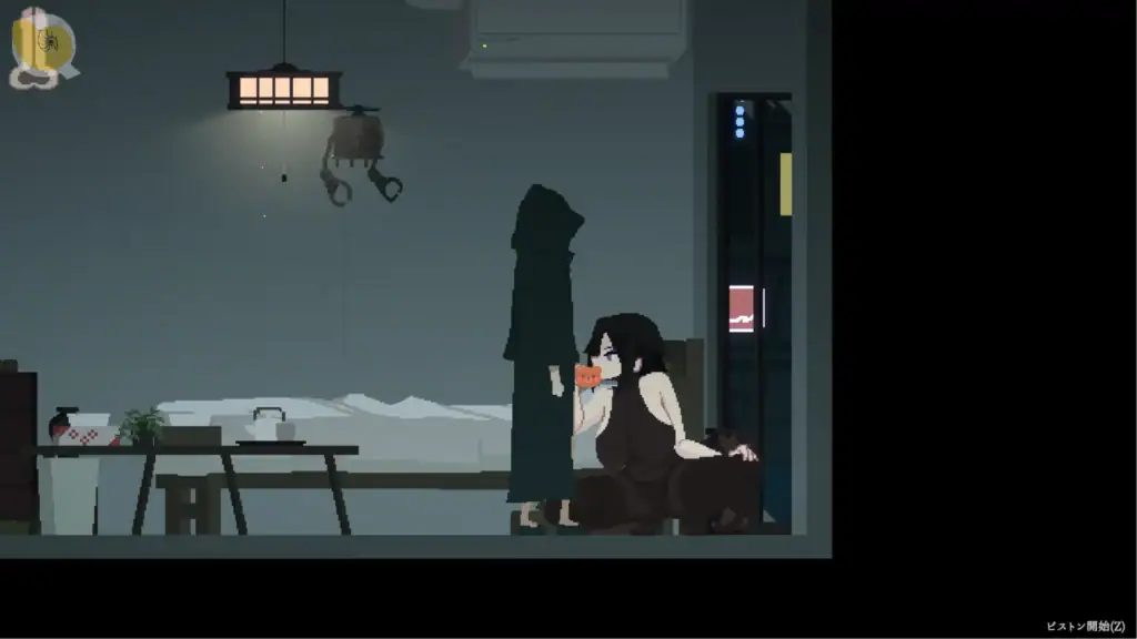 DECOY 群青の魔女 忍者姊姊像素切磋 小人物互動|DECOY 群青的魔女 忍者姐姐像素切磋 小人物互动|DECOY 群青の魔女 忍者キャラ ドット交流|DECOY Azure Witch ninja pixel interaction DECOY群青の魔女忍者姊姊像素互動畫面 小人物切磋演出|DECOY群青的魔女忍者姐姐像素互动 小人物切磋|DECOY 群青の魔女 忍者キャラ ドット交流イベント|DECOY Azure Witch ninja character pixel interaction scene