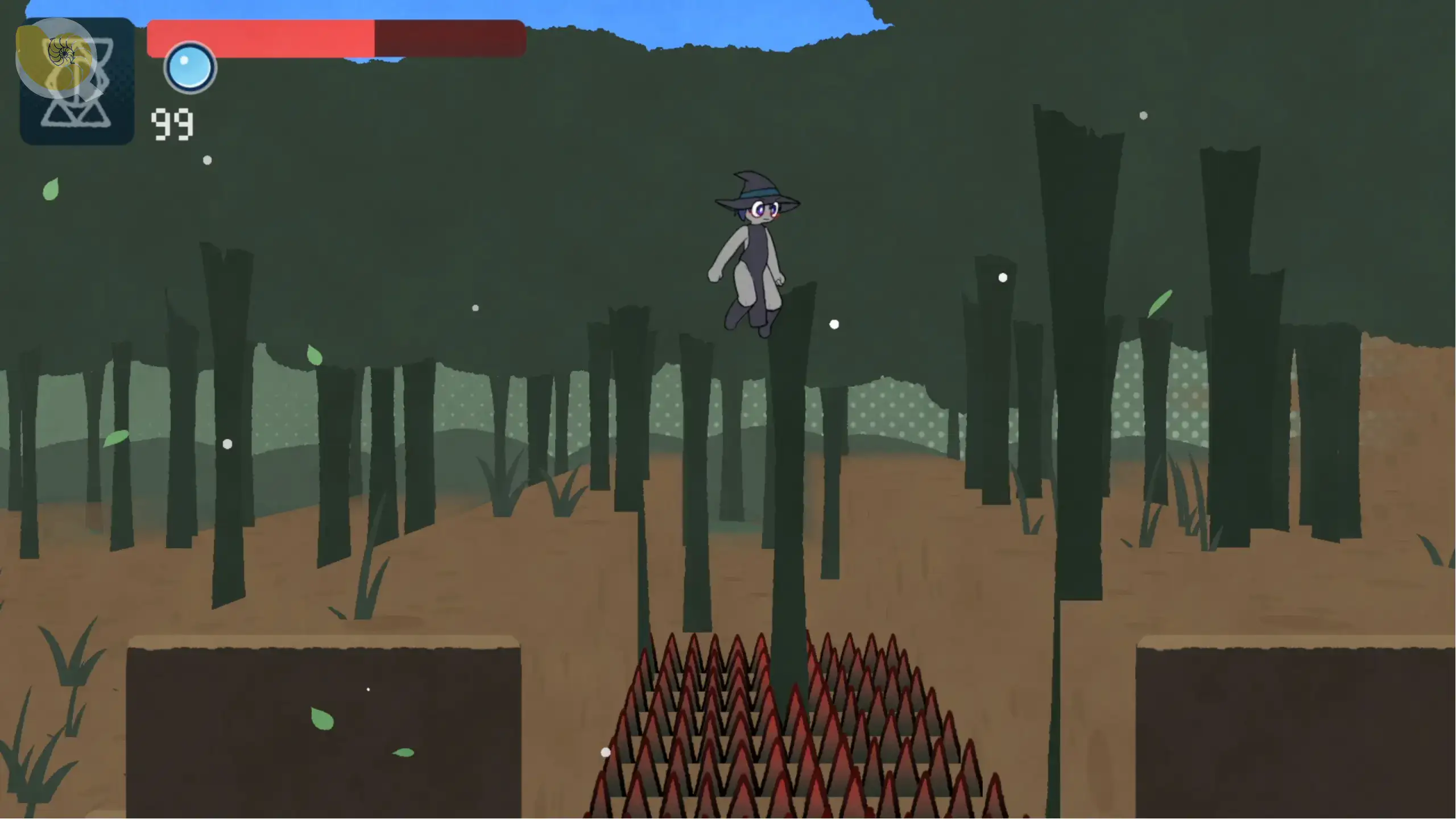 The Buried Pillars Steam遊戲畫面平台跳躍與陷阱關卡展示｜The Buried Pillars Steam游戏画面平台跳跃与陷阱关卡展示｜The Buried Pillars Steamゲームプレイ プラットフォームジャンプとトラップステージ｜The Buried Pillars gameplay on Steam platforming jump over spike traps