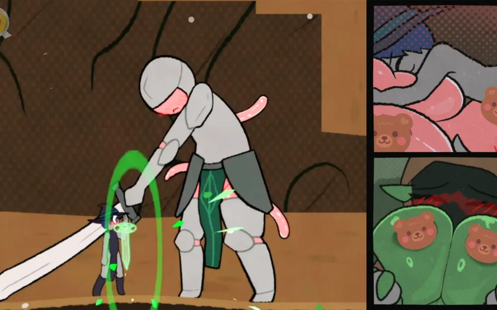 《 The Buried Pillars 》靠杯~沒想到我在黃遊裡面打類魂~而且還是Q版卡通風格???