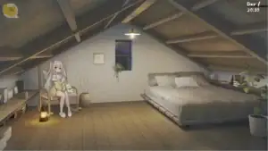 和存在感薄弱的妹妹一起的簡單生活 妹妹房間場景 室內同居空間 角色站立畫面 | 和存在感薄弱的妹妹一起的简单生活 妹妹房间场景 室内同居空间 角色站立画面 | 存在感薄い妹との簡単生活 部屋シーン 妹キャラ 室内生活空間 | A Simple Life with My Unobtrusive Girl room scene indoor living space sister character