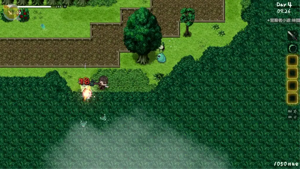 和存在感薄弱的妹妹一起的簡單生活 近戰攻擊畫面 平面RPG即時戰鬥角色揮砍敵人 | 和存在感薄弱的妹妹一起的简单生活 近战攻击画面 平面RPG即时战斗角色攻击敌人 | 存在感薄い妹との簡単生活 近接攻撃シーン アクション戦闘 | A Simple Life with My Unobtrusive Girl melee combat action scene