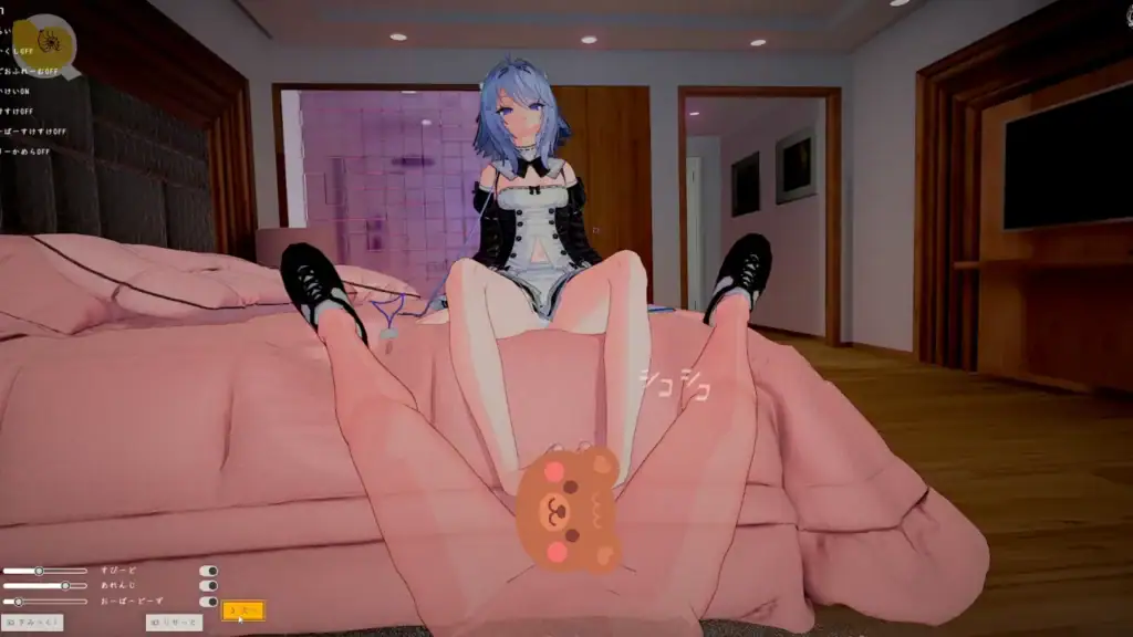 池袋セクサロイド女學園腳腳攻擊互動畫面 露娜抬腿互動動作展示3D細節｜池袋セクサロイド女学园脚部互动动作画面 露娜抬腿展示3D细节｜池袋セクサロイド女学園 足技モーション ルナの脚を使ったインタラクション｜Ikebukuro Sexaroid Academy foot interaction scene Luna leg action 3D detail