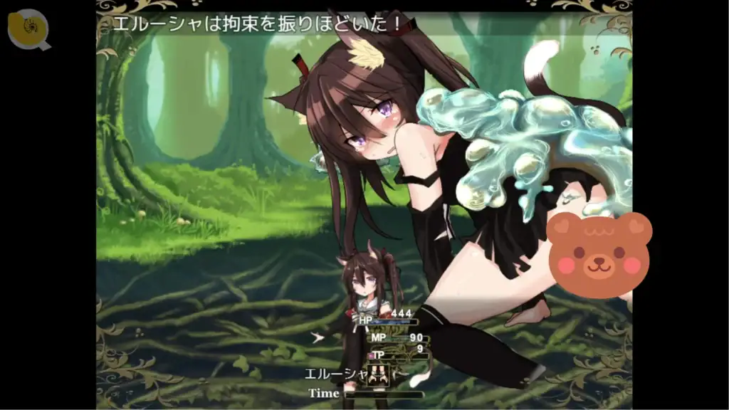 世間知らずの猫エルーシャ 戰鬥畫面 回合制戰鬥 角色對戰互動｜世间不谙世事的猫艾露莎 战斗画面 回合制战斗 角色对战互动｜世間知らずの猫エルーシャ ターン制バトルシーン｜Elusha the Naive Cat Turn Based Battle Scene